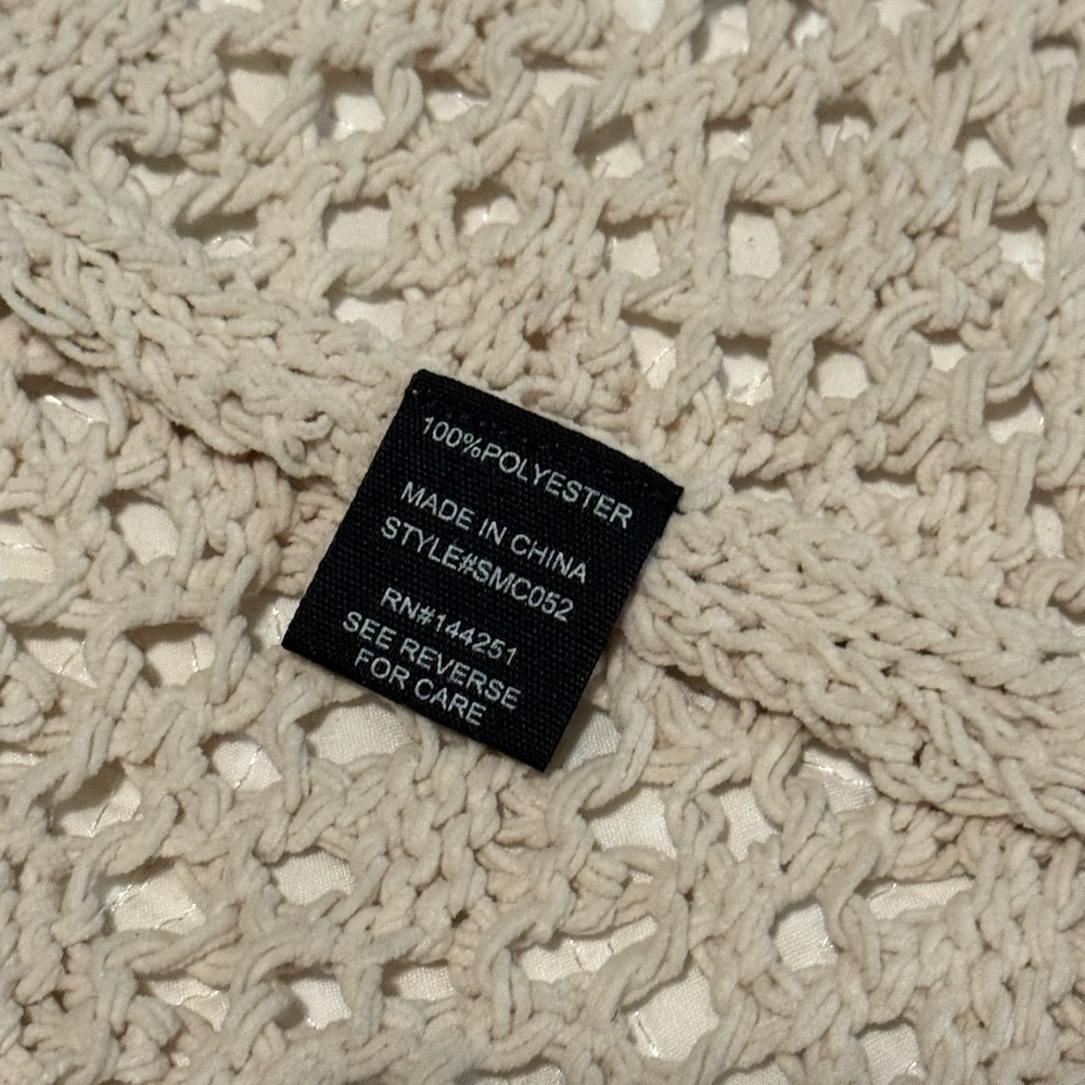 moon & madison Cream Open-Knit Cardigan - Picture 7 of 10